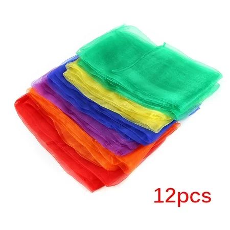 12pcs Dance Autism Sensory Toys Juggling Scarves Baby Kids Adults Party Gift | Walmart (US)