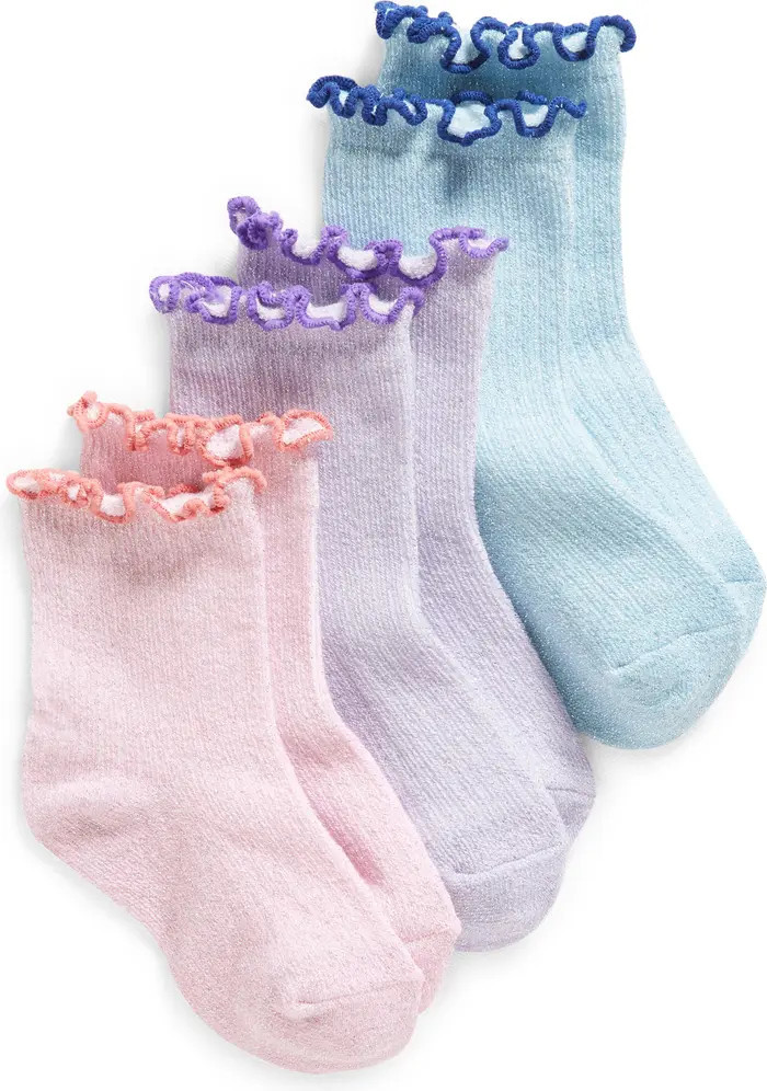 Nordstrom Kids' Assorted 3-Pack Quarter Socks | Nordstrom | Nordstrom