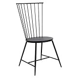 OSP Home Furnishings Bryce 26" Dining Chair, Black | Amazon (US)