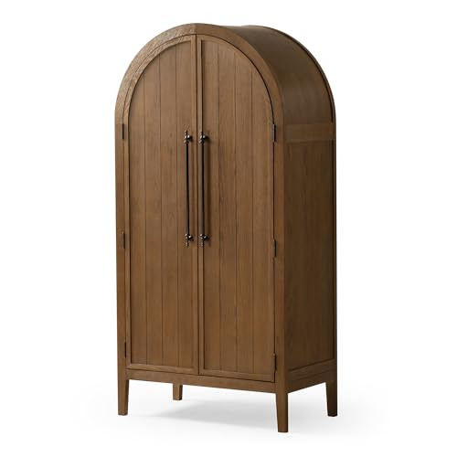 Maven Lane Selene Classical Wooden 2 Door Cabinet with Storage for Kitchen or Dining Room, Freest... | Amazon (US)