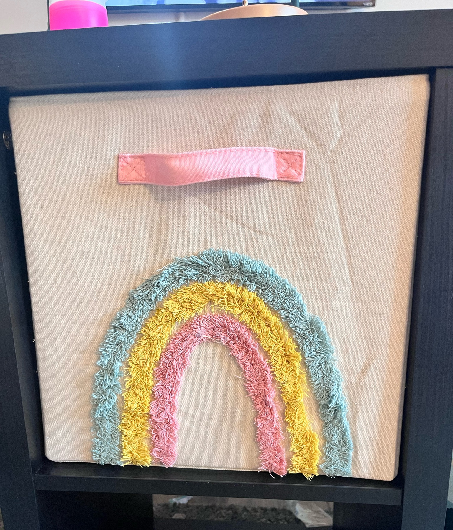 The cutest cube box! 13x13 rainbow for cube organizer!

#LTKFindsUnder50 #LTKKids #LTKHome