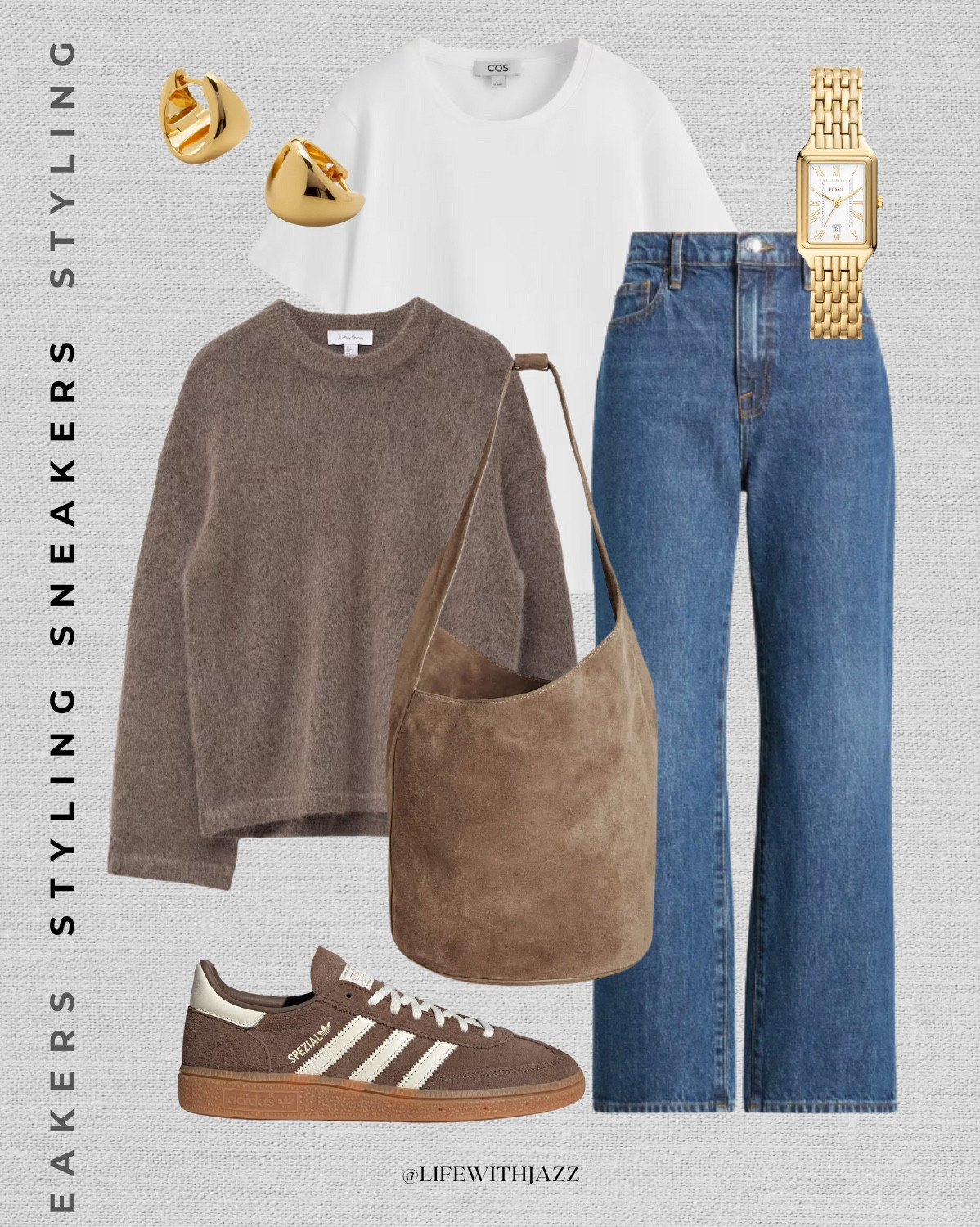6 fall outfits styling sneakers 

Fall style / style inspo / casual outfits / elevated style / adidas sneakers / jeans 

#LTKSeasonal #LTKStyleTip