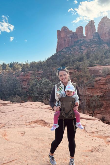 Used the colugo baby carrier to hike through Sedona and loved it. It’s a great option and nearly half the price from the ergobaby 

#LTKbaby #LTKbump #LTKsalealert