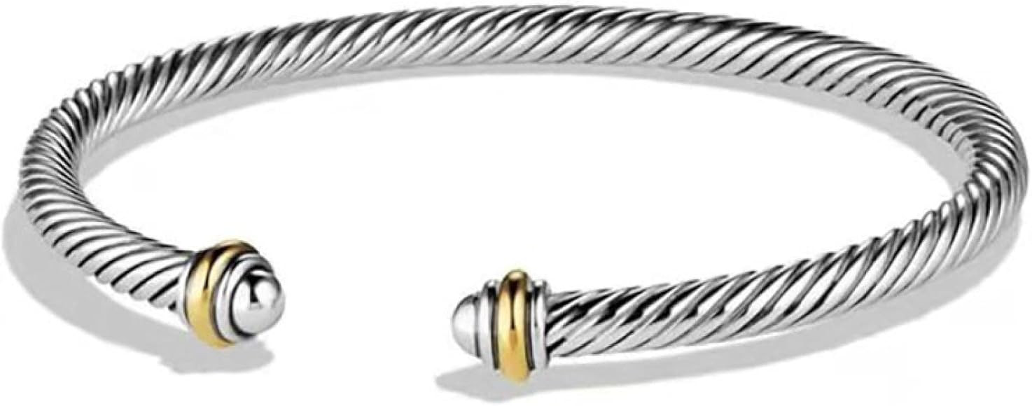 Fashion Stainless Steel Bracelet, Prom Party Accessories Gift. Metal | Amazon (US)