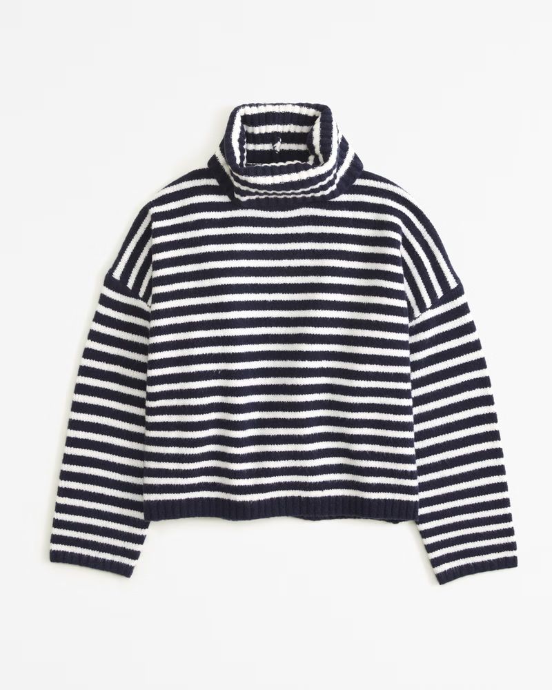 Women's Wedge Turtleneck Sweater | Women's Clearance | Abercrombie.com | Abercrombie & Fitch (US)