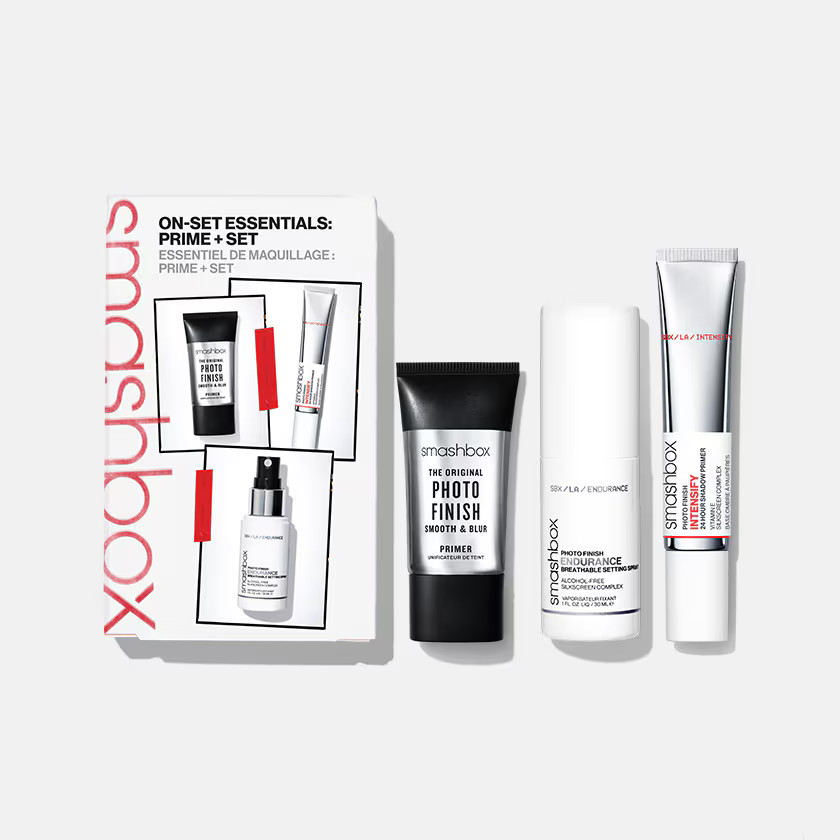 On-Set Essentials: Prime + Set | Smashbox | Smashbox (US)