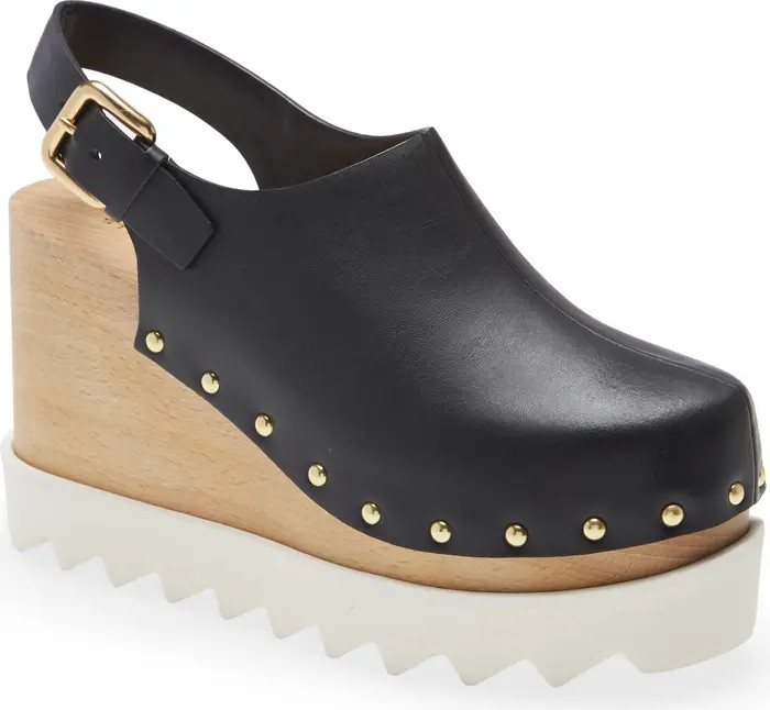 Stella McCartney Elyse Slingback Platform Clog | Nordstrom | Nordstrom