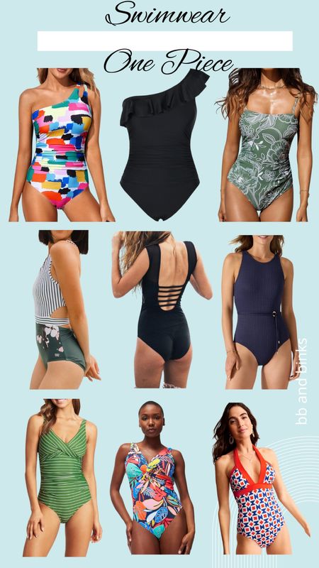 Fabulous one piece swimwear for all sizes

#LTKstyletip #LTKswim #LTKsalealert