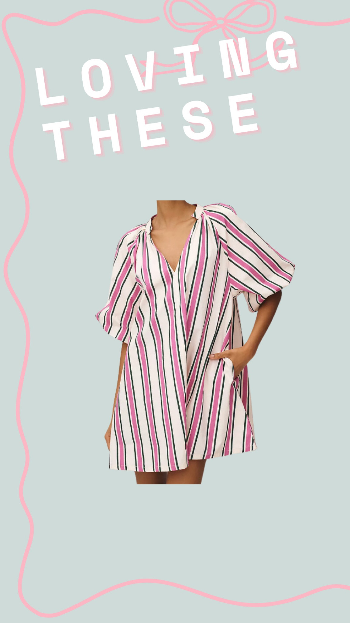 Throw and go dress — we love 💗 