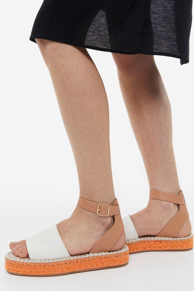 Embroidery-detail Espadrilles | H&M (US)