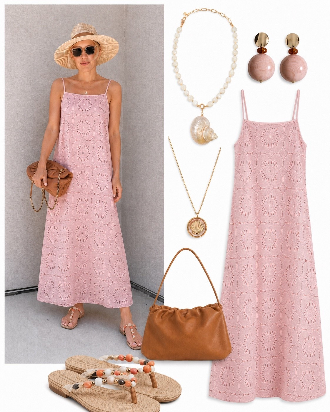 Sunday brunch 💗 the Amazon dress lives up to the reviews 👌🏻