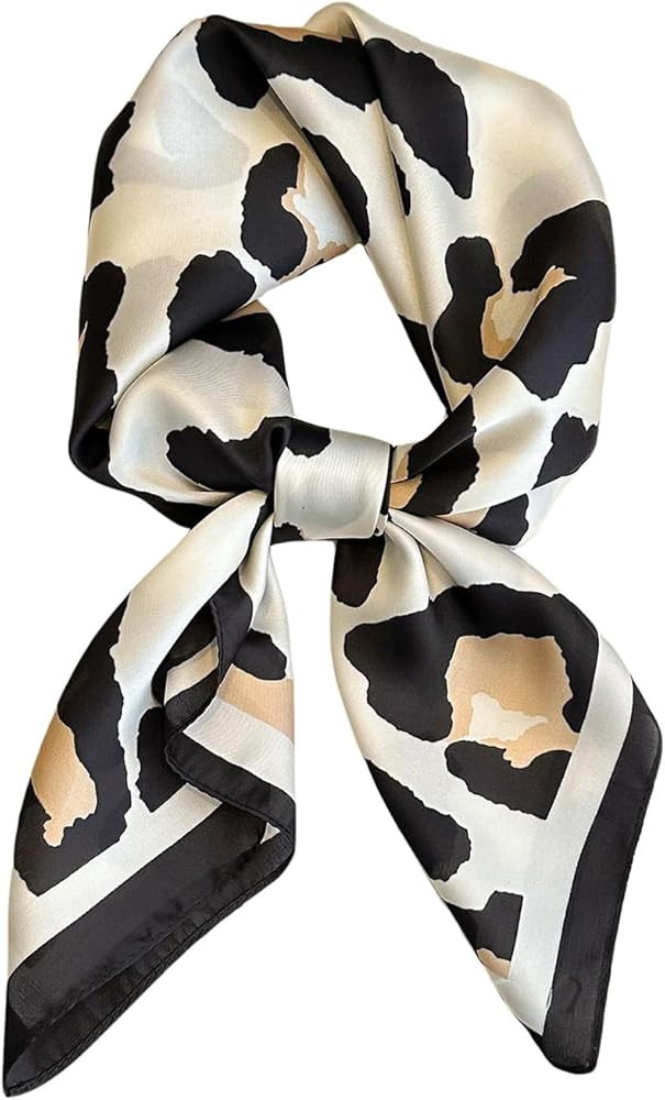 CYian Silk Feeling Scarf for Women Square Scarf Satin Head Scarves Fashion Neck Scarfs for Bag Ha... | Amazon (US)