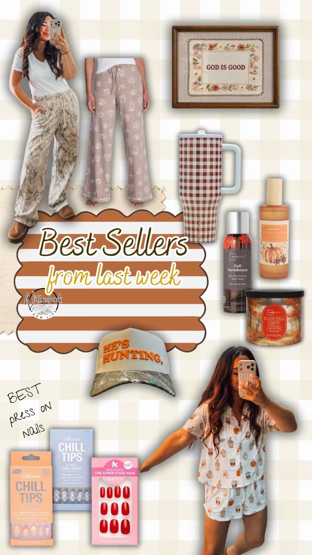 Y’all have been loving the fall pajamas! I have been wearing them on repeat, as well as using these nails every week!!

#LTKU #LTKSaleAlert #LTKselfcare