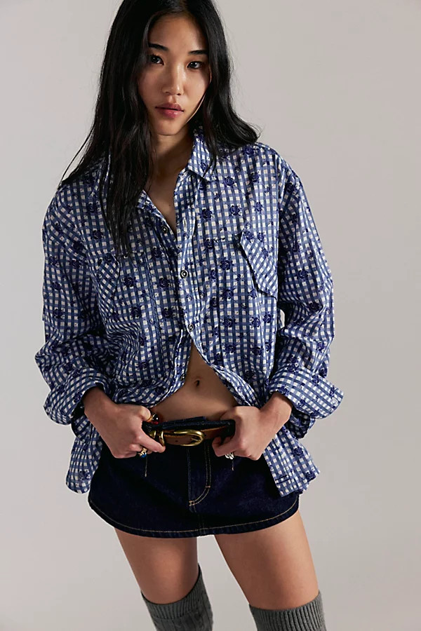 We The Free Flower Shirt | Free People (Global - UK&FR Excluded)