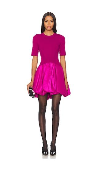 Kenny Bubble Mini Dress in Magenta | Pink Mini Dress | Hot Pink Dress | Pink Fall Dress | Revolve Clothing (Global)