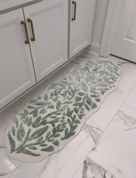 Size large shown here. New bathroom mat rug from anthropologie! Anthro, bathroom, bath mat, bath rug 

#LTKsalealert #LTKhome #LTKGiftGuide