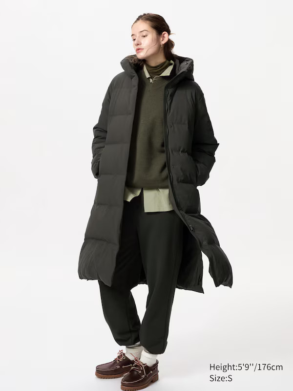 Seamless Down Long Coat | UNIQLO (UK)