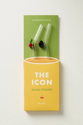 Icon Straws, Set of 2 | Anthropologie (US)