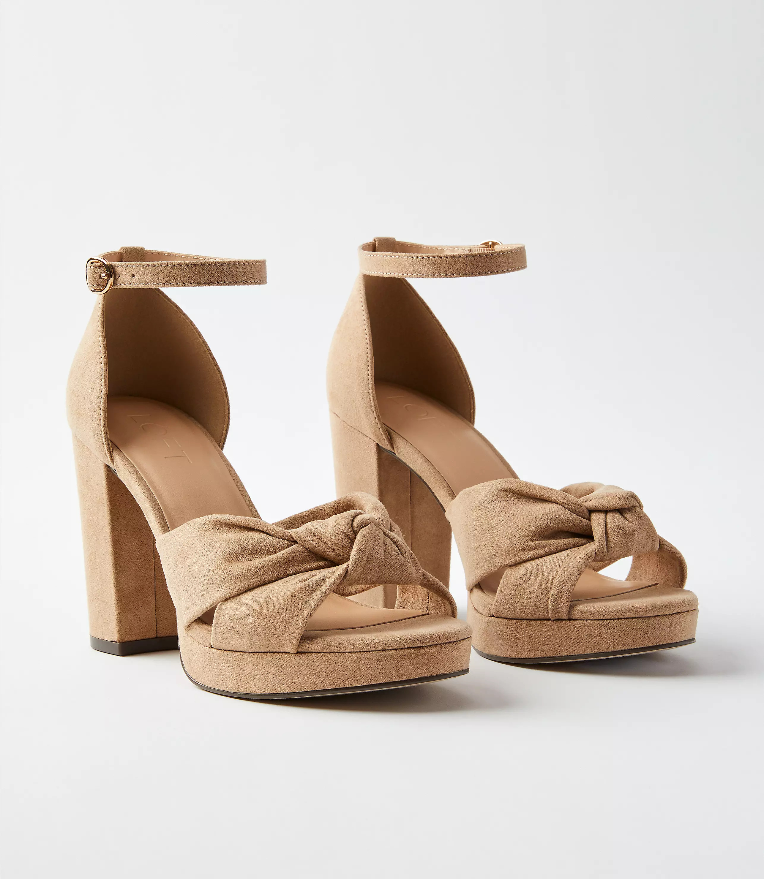 Knotted Platform Heels | LOFT