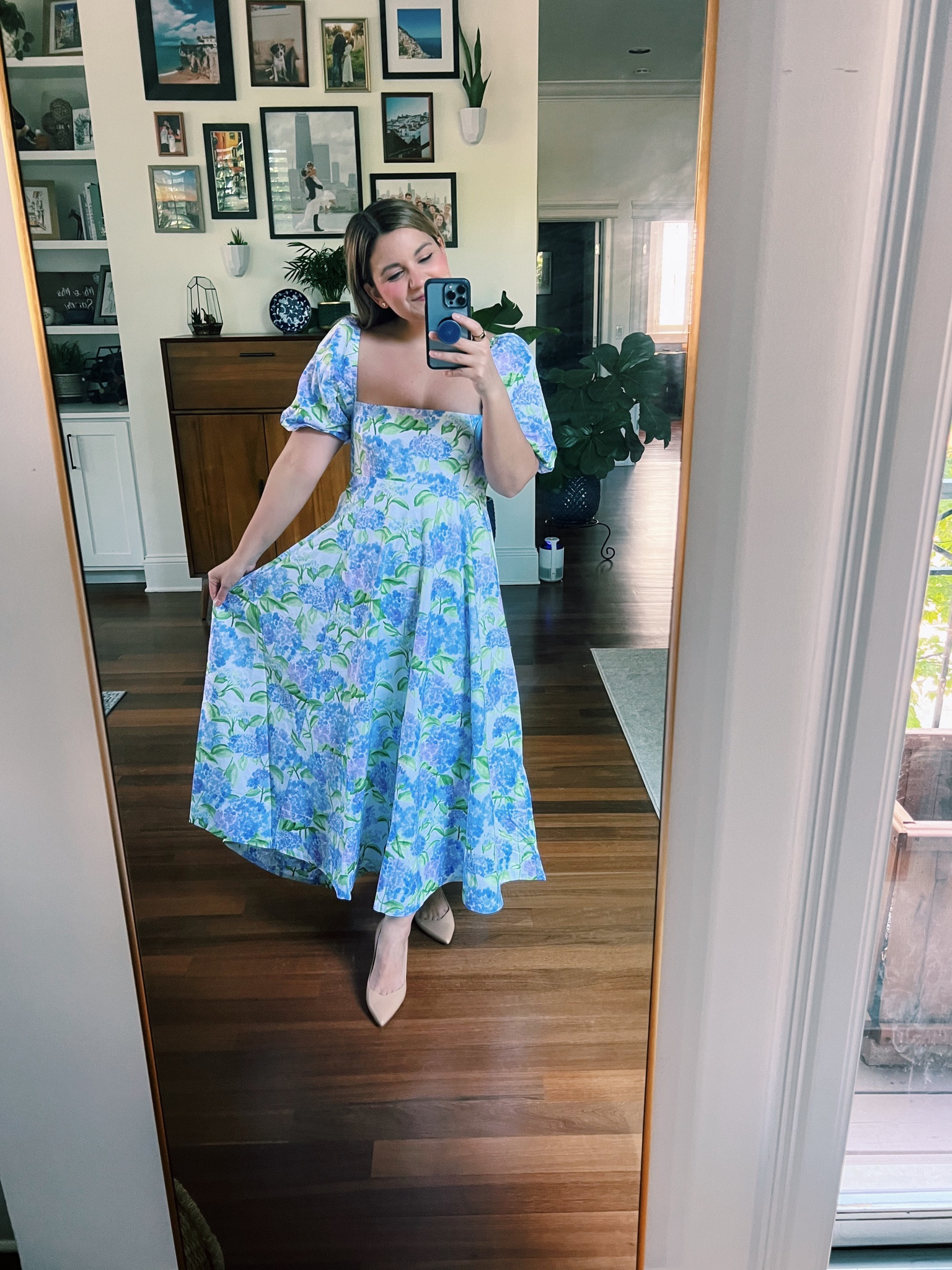 The prettiest summer event and/or wedding guest dress! The small fits perfectly but the back is a little long. I would need to wear at least 3.5” heels since I’m 5’2”.

#LTKstyletip #LTKwedding #LTKSeasonal