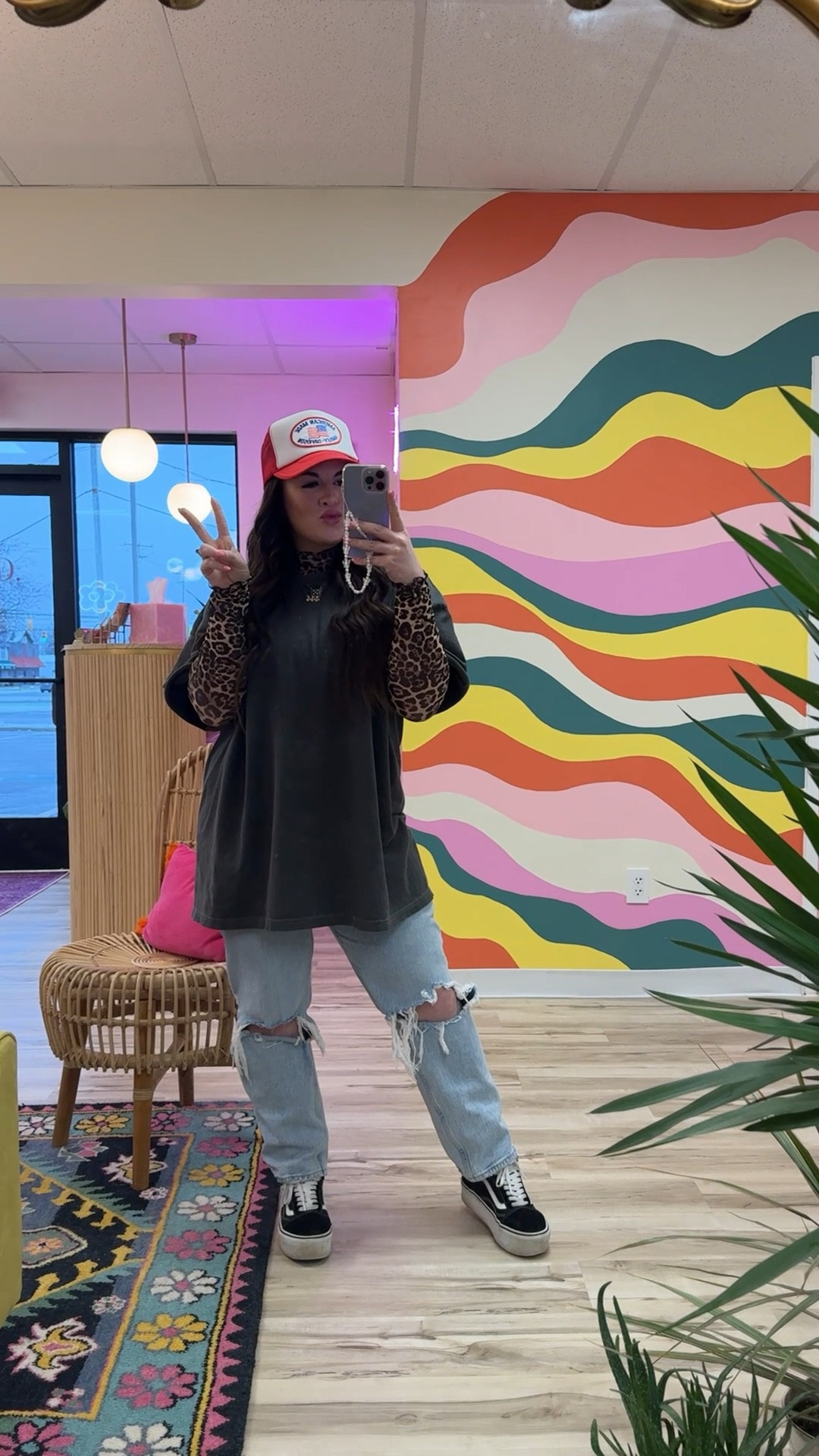 Oversized always 

Hat | Grae & Co
layering top | large
t shirt | 3X
jeans | 29 curve love

oversized outfit | oversized shirt | leopard print | layering tops | comfy clothes | vans 


#LTKMidsize #LTKSpringSale #LTKSeasonal