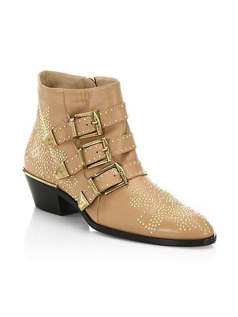 Susanna Studded Leather Ankle Boots | Saks Fifth Avenue