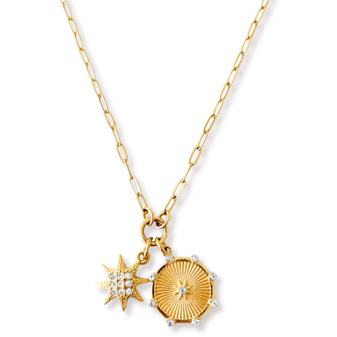 ELSIE NECKLACE WHITE | HENRIGIRL