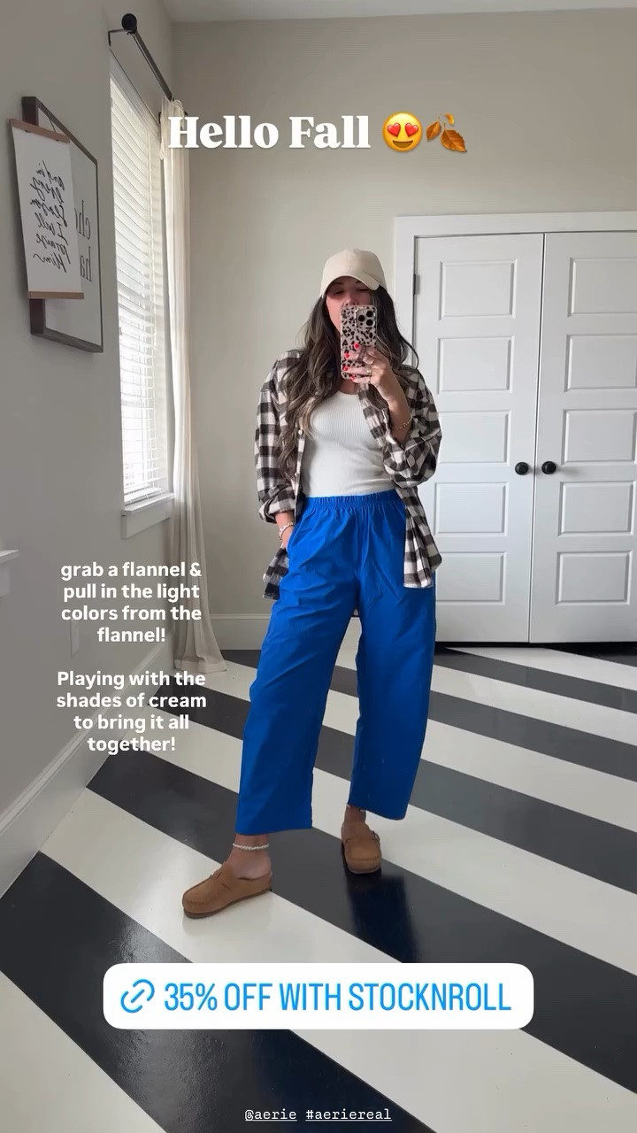 Our favorite red pants now come in blue! Wearing my true size xs!

Mom outfit, fall outfits, flannel, travel, back to school

#LTKOver40 #LTKSeasonal #LTKmomlife