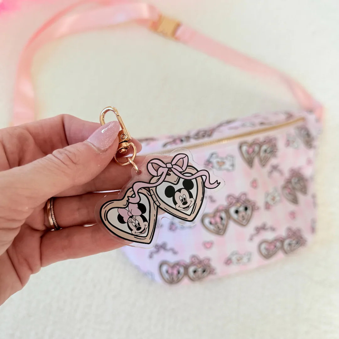 Sweethearts Acrylic Keychain Bag Charm - Bag Charms - Holiday Accessories - Keychain Accessories ... | Etsy (US)