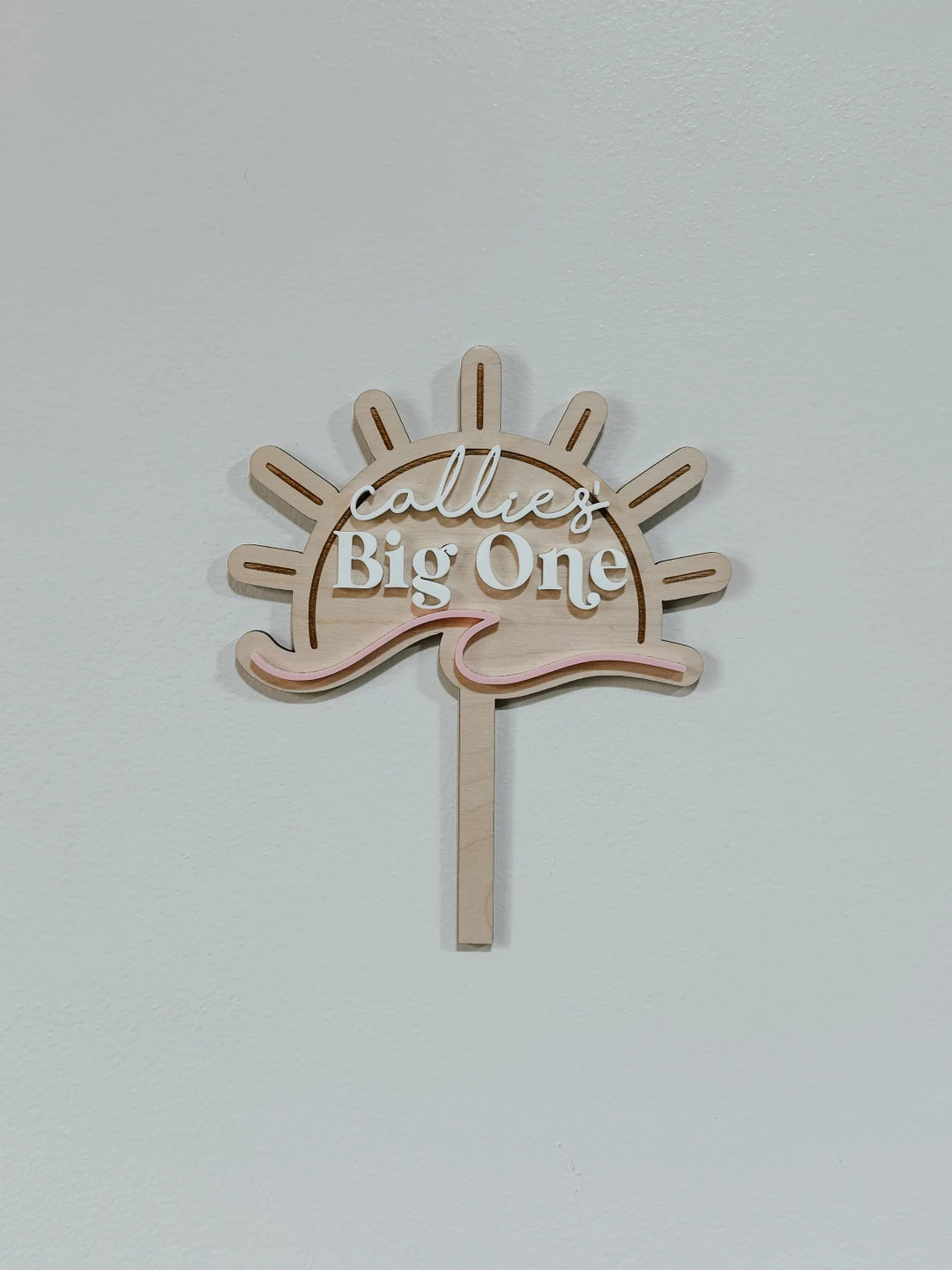 Big One Birthday | Surf Birthday | First Birthday | Boys Birthday | Girls Birthday | Cake Topper ... | Etsy (US)