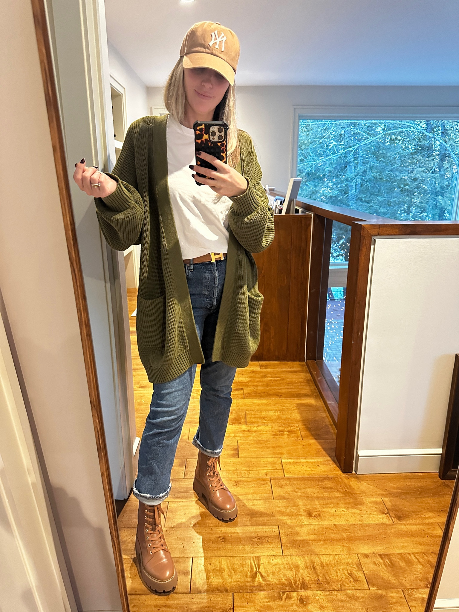 This cardigan and these boots are on sale super great price! Leather comfortable for every day where and I always love a good cognac boot! Xx 

#LTKsale #LTKcanada