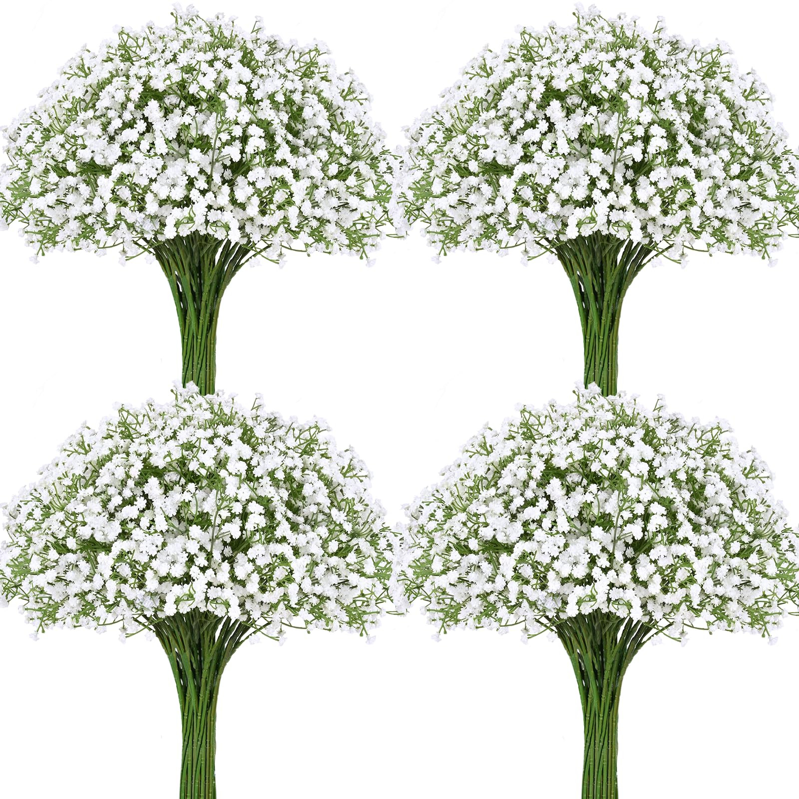 Waipfaru 30 Pcs Babys Breath Artificial Flowers, Baby Breath Flowers Artificial Bulk, Real Touch ... | Amazon (US)