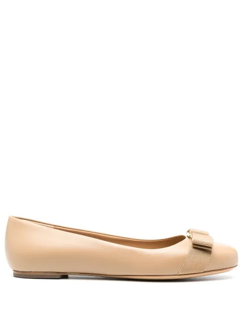 Salvatore Ferragamo Varina Ballerina Shoes - Farfetch | Farfetch (CA)