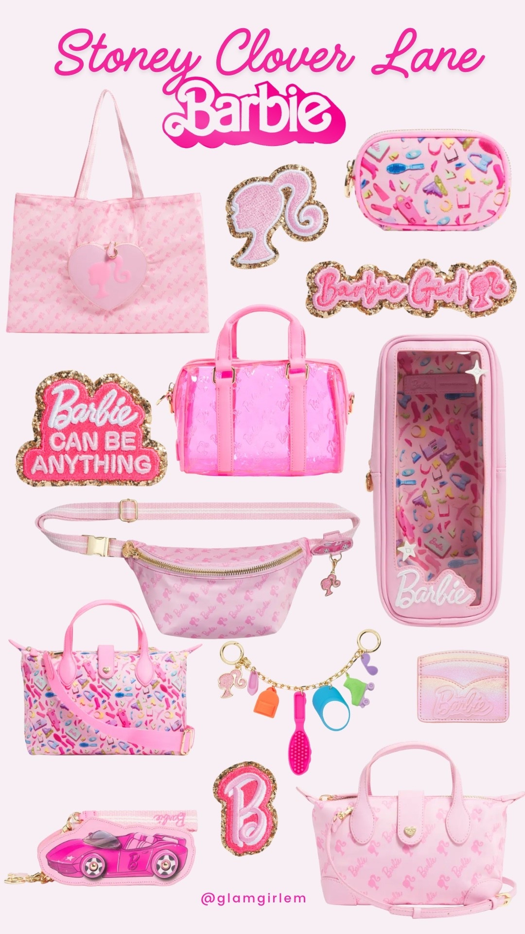Stoney Clover Lane Barbie collab, Barbie Stoney Clover Lane, Barbie pouch, Barbie bag, Barbie accessories, Stoney Clover Lane pouch, pink aesthetic, Barbiecore, Barbiecore outfit, Barbie style, Barbie fashion, cute travel pouch, makeup bag aesthetic, cosmetic pouch, organizer pouch, girly accessories, glam aesthetic, pink lifestyle, trendy accessories, luxury accessories, designer pouch, custom patches, patch pouch, travel essentials, influencer favorites, must have accessories, gift ideas for her, birthday gift idea, cute gift, viral products, trending now, limited edition collab, collectible collab, aesthetic finds, TikTok made me buy it, Amazon finds style, everyday essentials, on the go bag