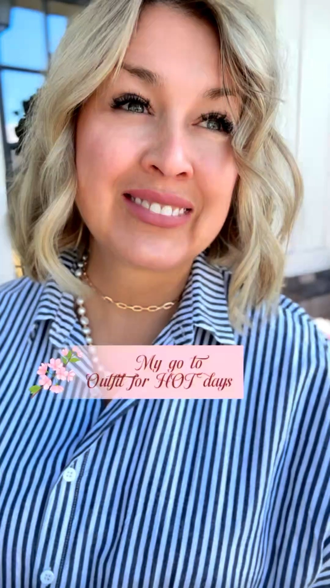 🌸Comment SHOP for links 
🌸I may receive a small commission if you shop through my links (at no extra cost to you)
🌸Follow for more midsize over 45 ootd 
-
Hot day outfit ✔️
This striped shirt dress is my go-to for looking put together without trying ✨
Easy, breathable, and flattering for midsize over 40
-
midsize outfit over 40 shirt dress outfit summer outfit women over 50 casual chic outfit striped dress outfit hot weather outfit easy everyday outfit feminine casual style

#LTKmomlife #LTKootd #LTKMidsize
