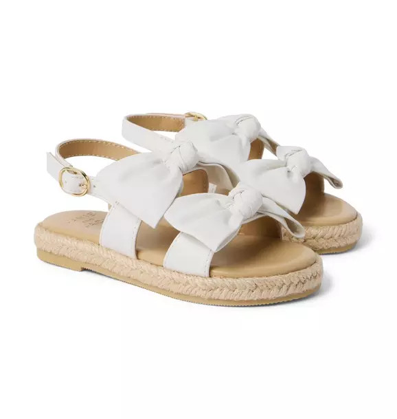 Bow Espadrille Sandal | Janie and Jack