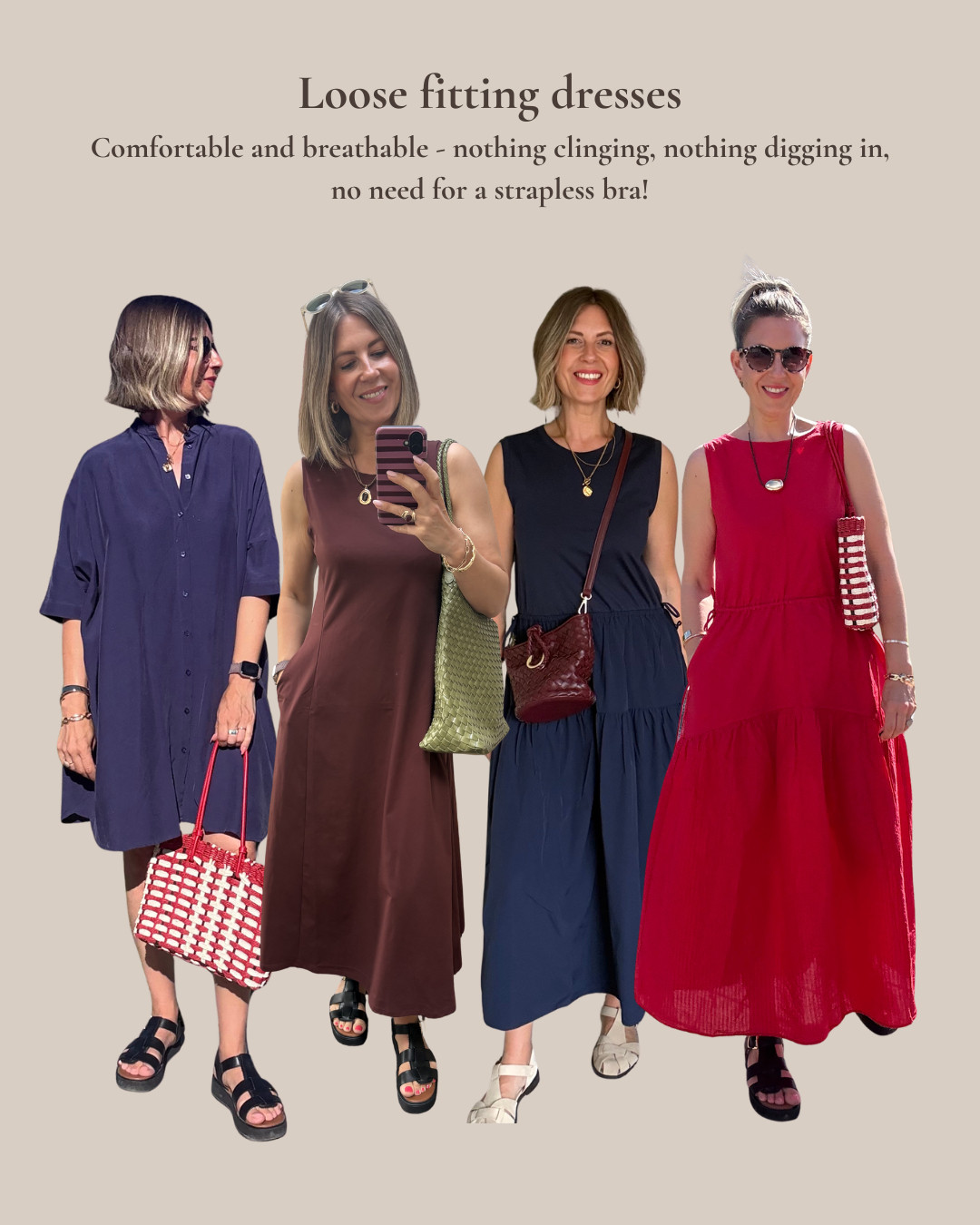 37 Midlife Outfit Ideas - Loose Fitting Dresses 

 #LTKsummer #LTKdresses #LTKstyletip