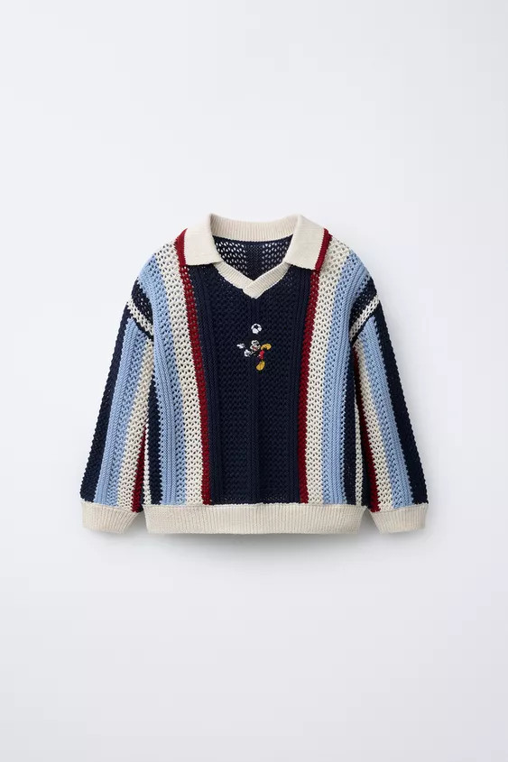 MICKEY MOUSE © DISNEY KNIT POLO SHIRT | Zara US