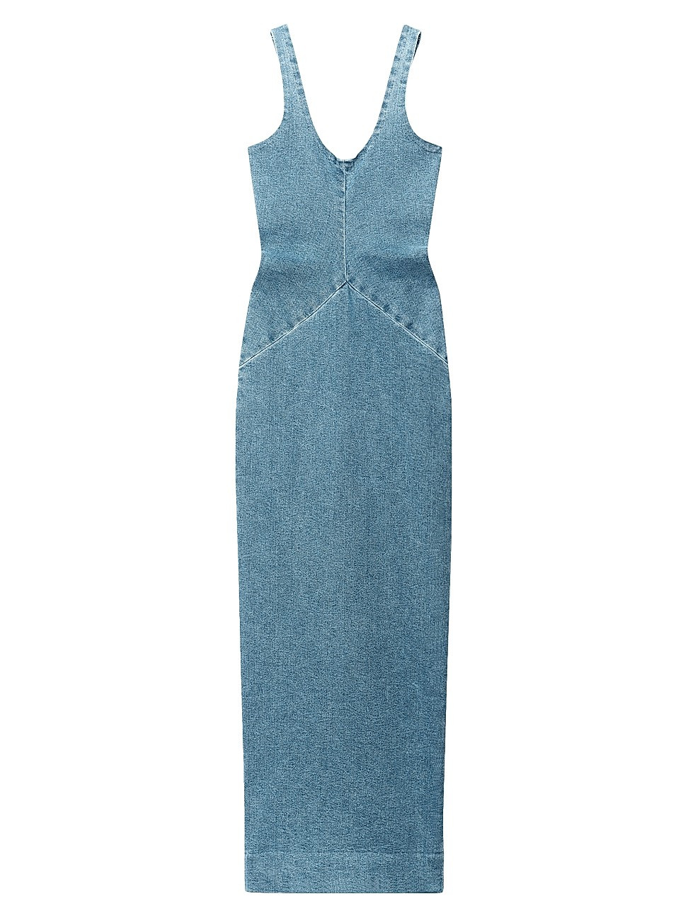 Women's Denim Body-con Midi Dress - Vintage Medium Indigo - Size 4 - Vintage Medium Indigo - Size 4 | Saks Fifth Avenue