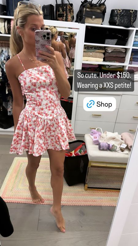 So cute. Under $150. 
Wearing a XXS petite!