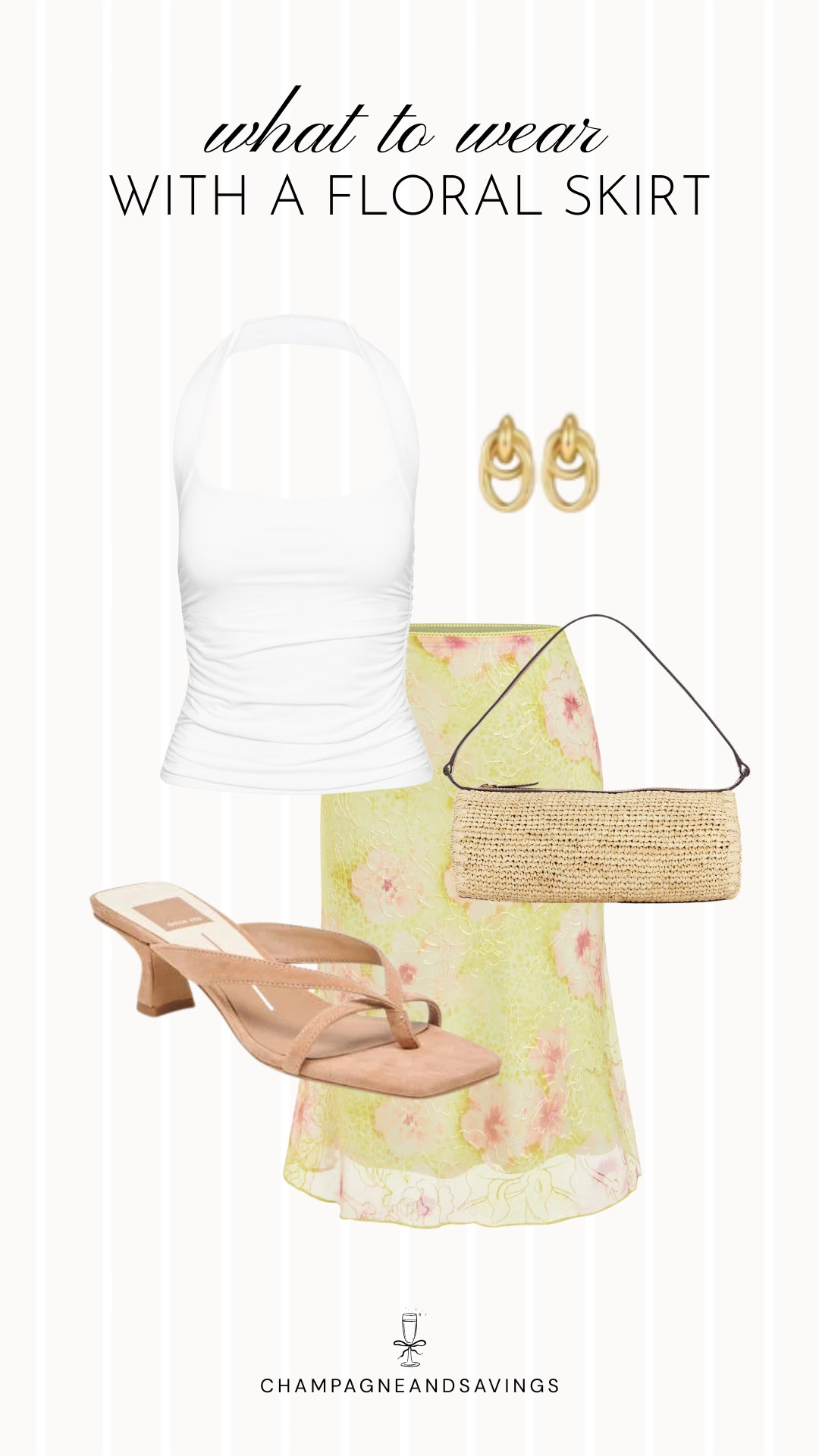 Floral skirt outfit

#LTKootd
