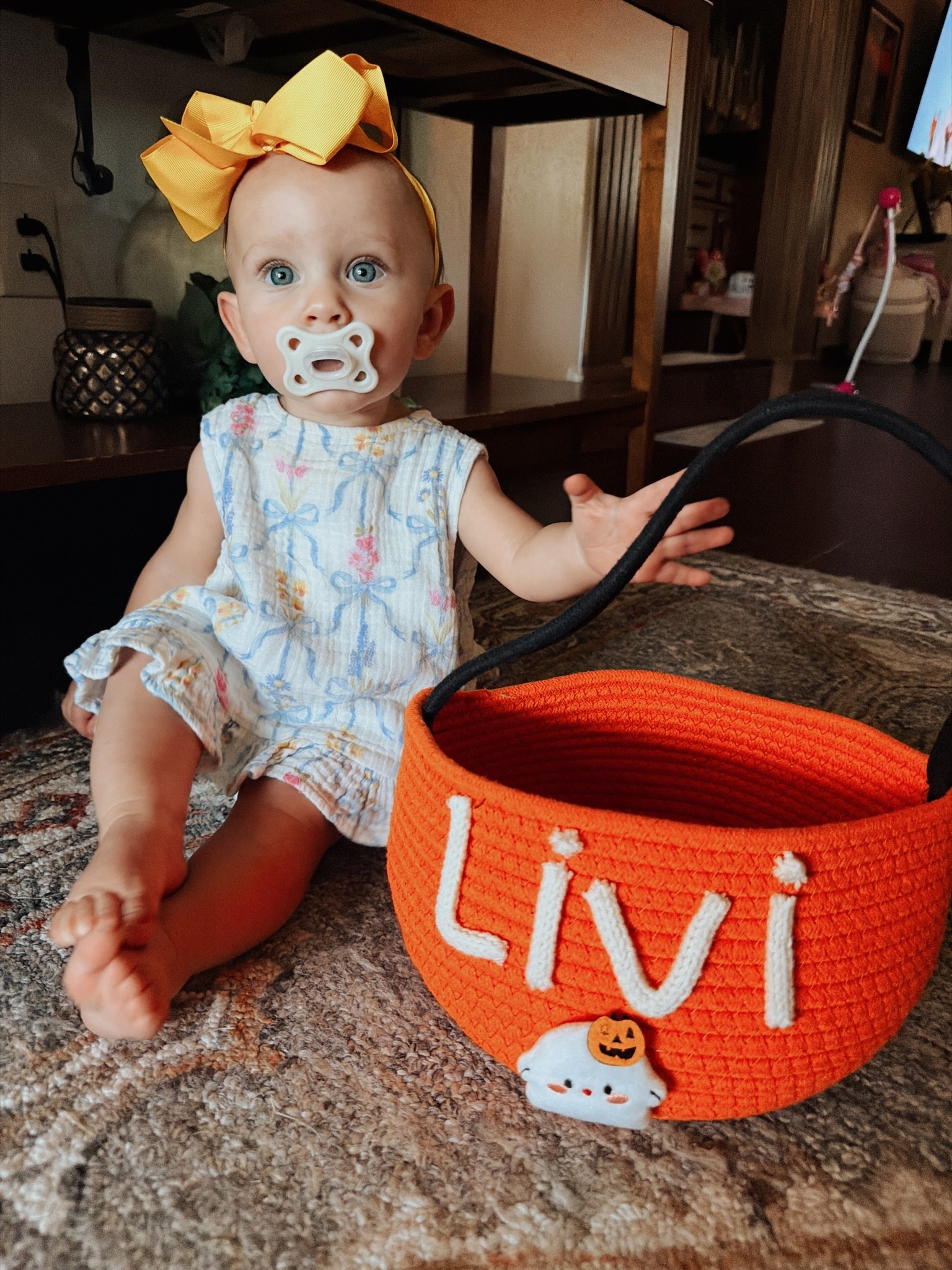 Holidays with a kid are so fun!! Linked up this personalized Halloween candy basket from Amazon and a few others. Great price. Fast shipping. 👻

#LTKmomlife #LTKSeasonal #LTKKids