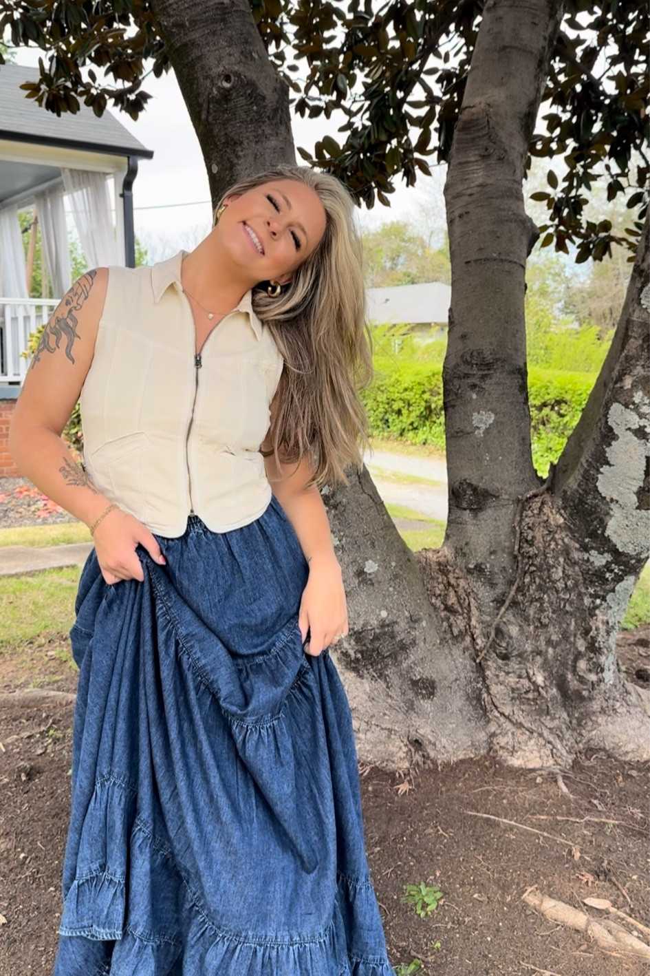 Spring Outfit / Festival Outfit / Maxi Skirt / Country Concert Outfit 

#LTKSeasonal #LTKFestival #LTKfindsunder50