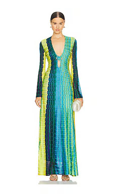 Alexis Vibe Dress in Blue Multicolor from Revolve.com | Revolve Clothing (Global)