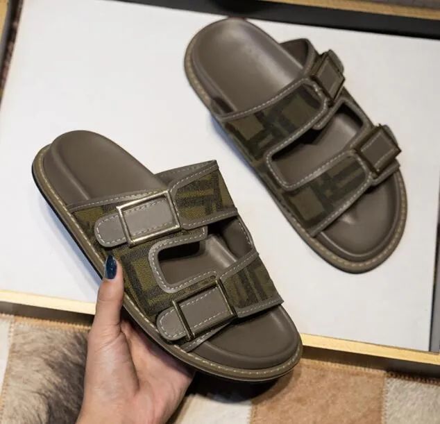 Luxury Metallic Slide Sandals Designer Slides Women's Slippers Shoes Summer Sandal Fashion Wide F... | DHGate