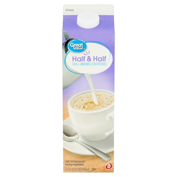 Great Value Half & Half, 32 fl oz - Walmart.com | Walmart (US)