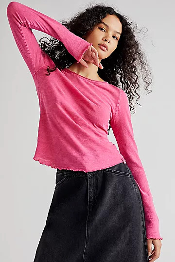 Care FP Be My Baby Long Sleeve | Free People (Global - UK&FR Excluded)