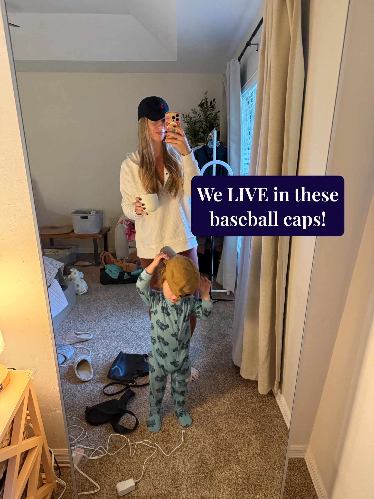 Obsessed with these baseball caps and I added the navy one to my rotation! Perfect for winter and when you’re trying to stretch out your hair washing days  

#LTKdayinmylife #LTKootd #LTKmorningroutine