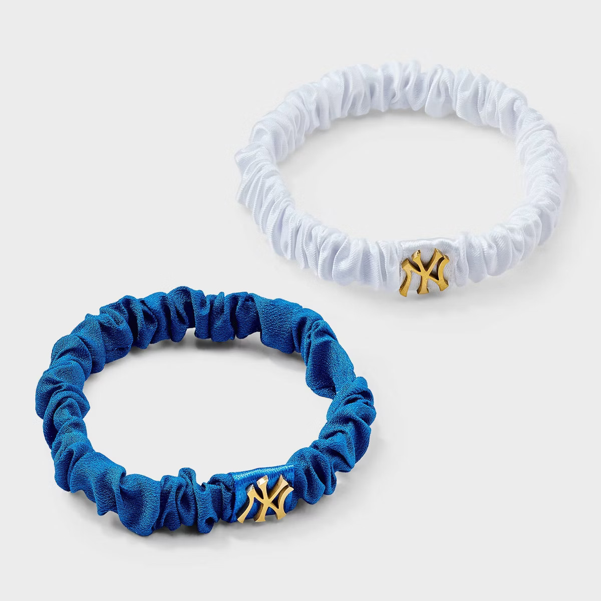 Bijoux Sport by Luv Aj MLB Logo Silky Hair Ties 2pc | Target