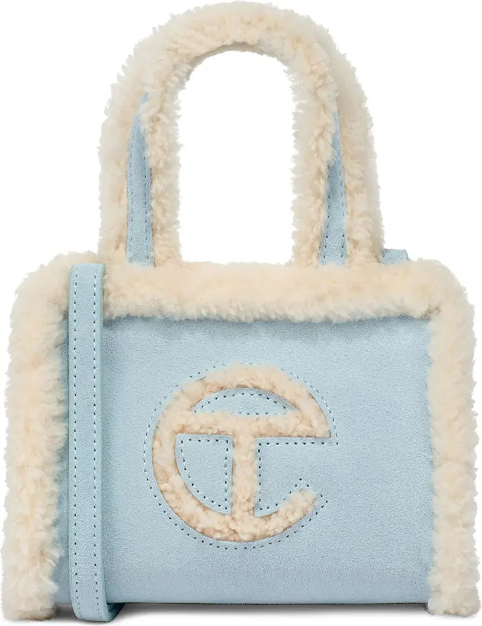 x TELFAR Gender Inclusive Small Genuine Shearling Shopper | Nordstrom